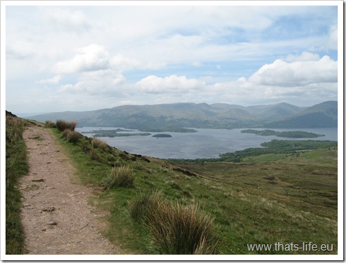 Aufstieg zum Conic Hill